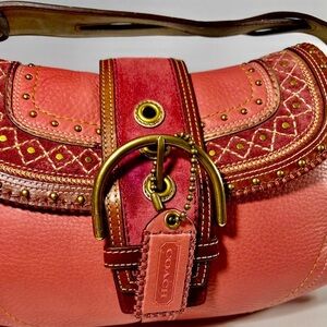 rare boho soho coach bag